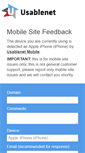 Mobile Screenshot of mobile.usablenet.com