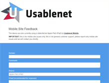 Tablet Screenshot of native.usablenet.com